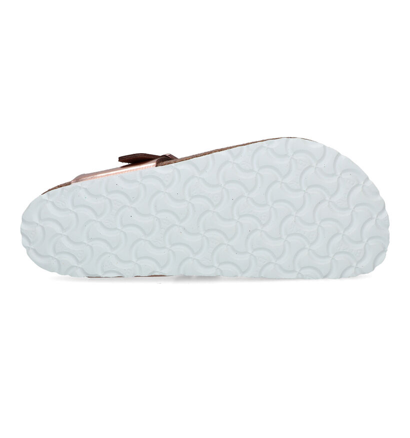 Birkenstock Gizeh Tongs en Or rose pour femmes (322638)