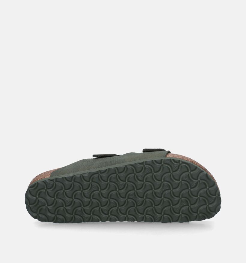 Birkenstock Arizona Nu-pieds en Noir pour hommes (213368)