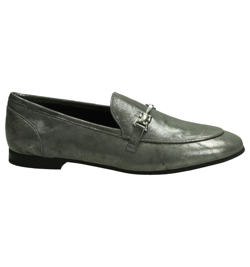 Omnio Loafers en Argent en nubuck (193023)