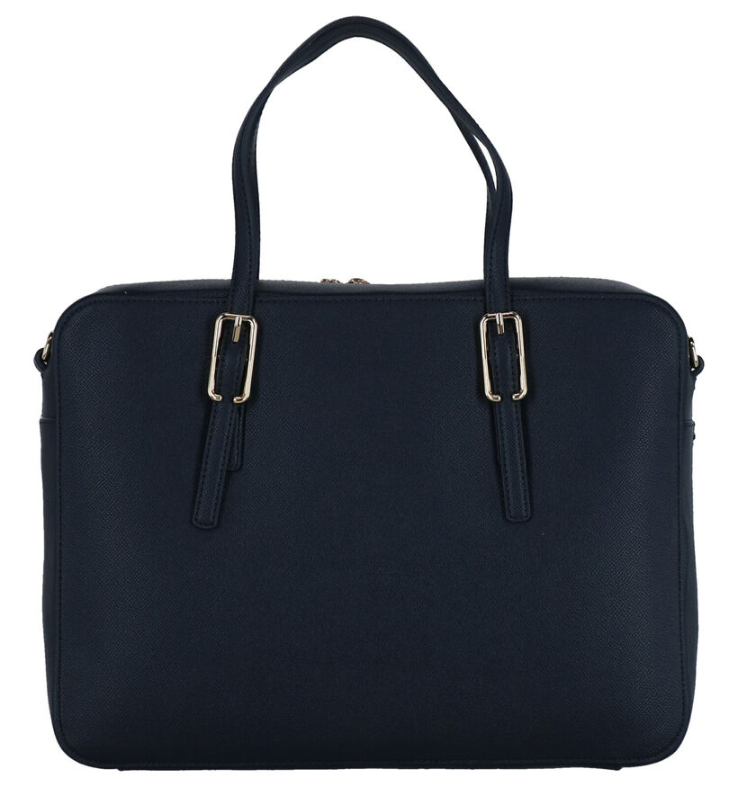 Tommy Hilfiger Sac d'ordinateur portable en Bleu foncé en simili cuir (268708)