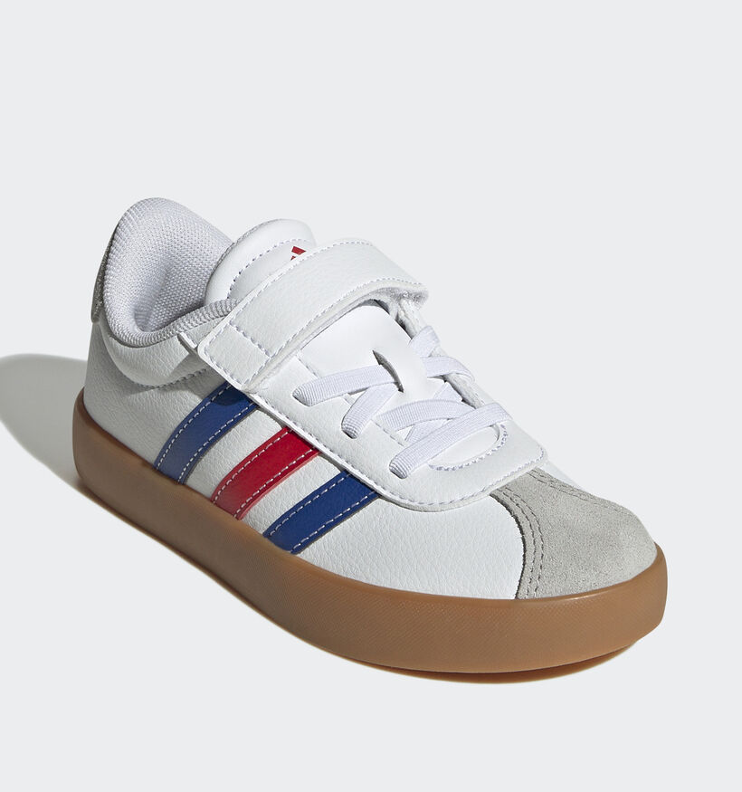 adidas VL Court 3.0 Witte Sneakers voor jongens, meisjes (365332) - geschikt voor steunzolen