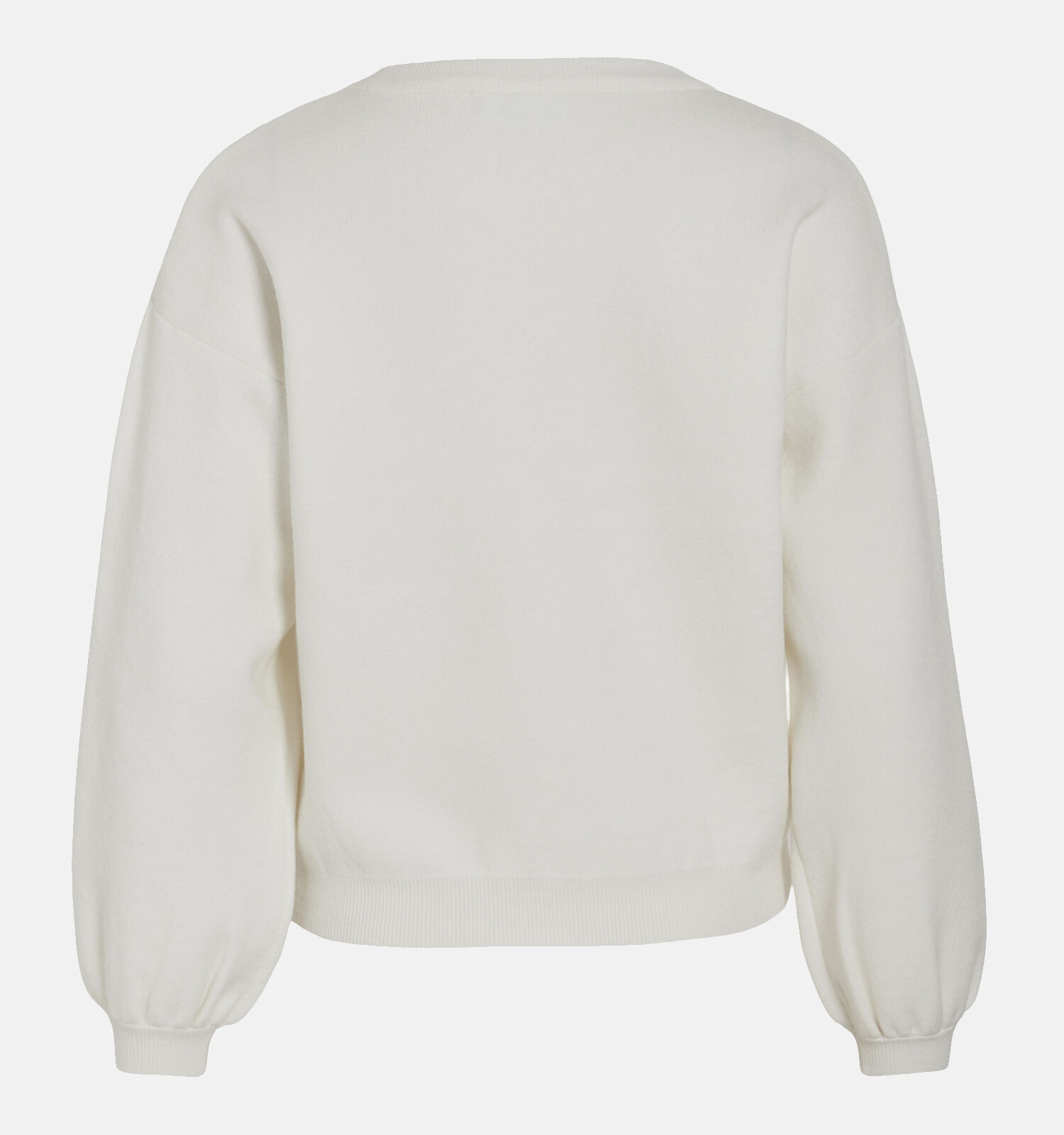 Vila Ane Graphic Witte Trui Dames Truien Online op TORFS.BE