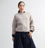 Pieces Nomana Pull en tricot en Brun pour femmes (332465)