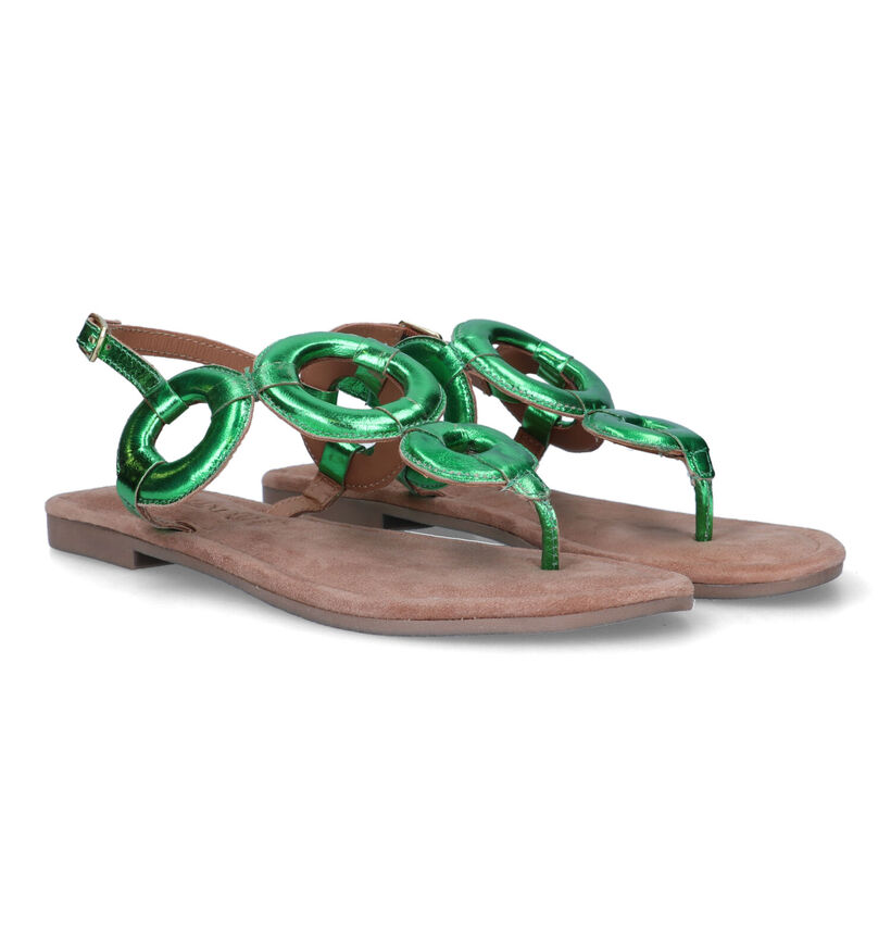 Lazamani Groene Sandalen voor dames (323973)