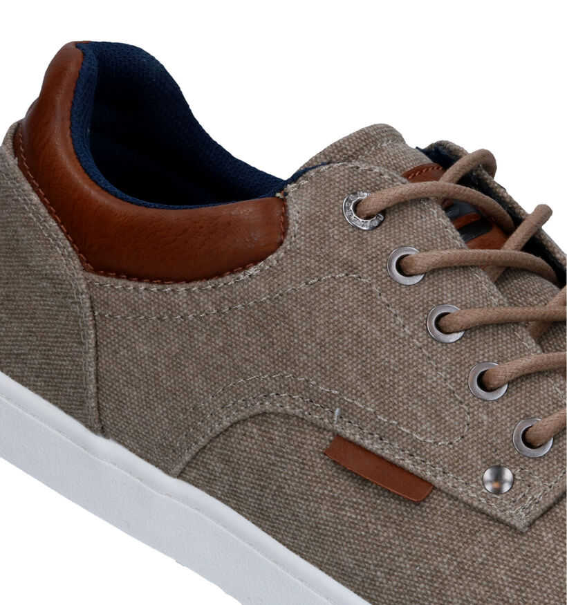 Bullboxer Chaussures à lacets en Beige pour hommes (318914) - pour semelles orthopédiques