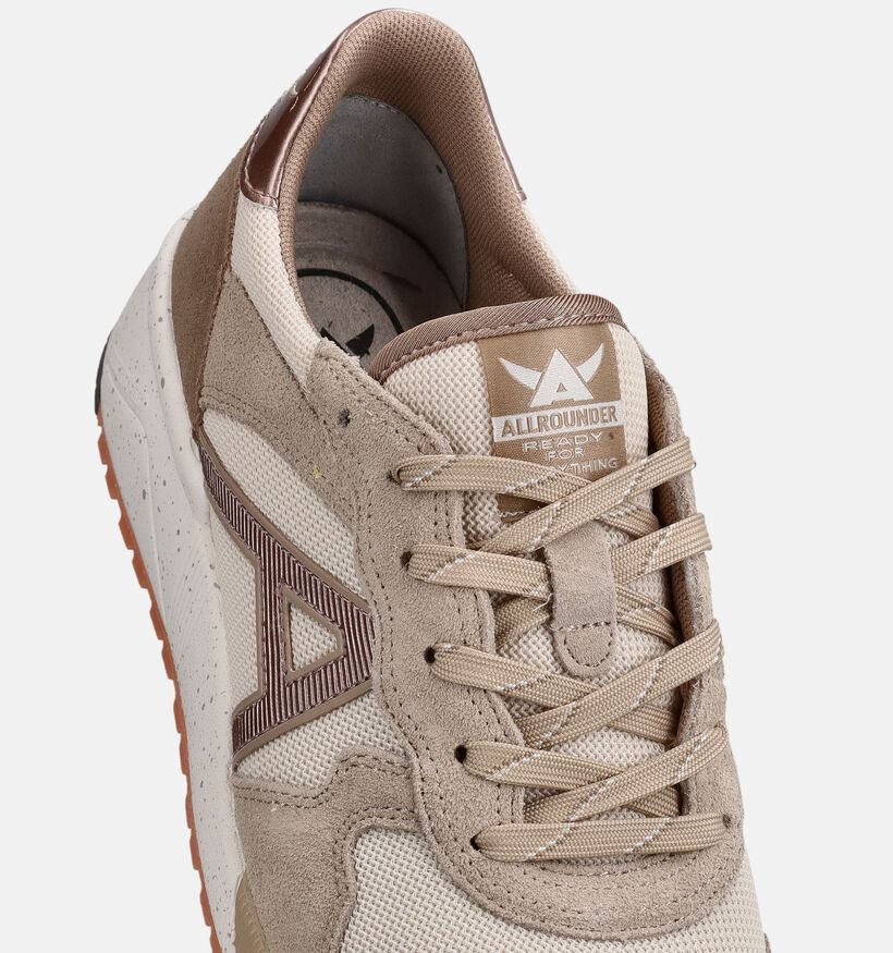 Allrounder Vitesse 2 Lichtbeige Veterschoenen voor dames (369971) - geschikt voor steunzolen