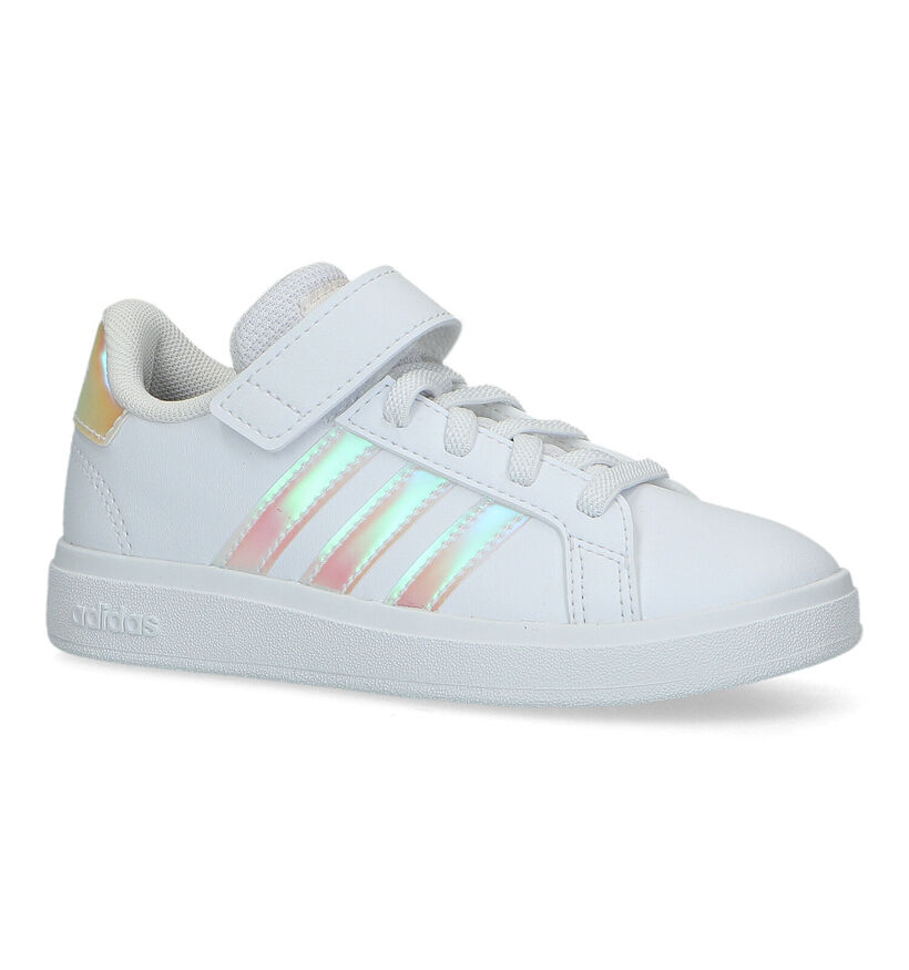 adidas Grand Court 2.0 EL Witte Sneakers voor meisjes (324671)