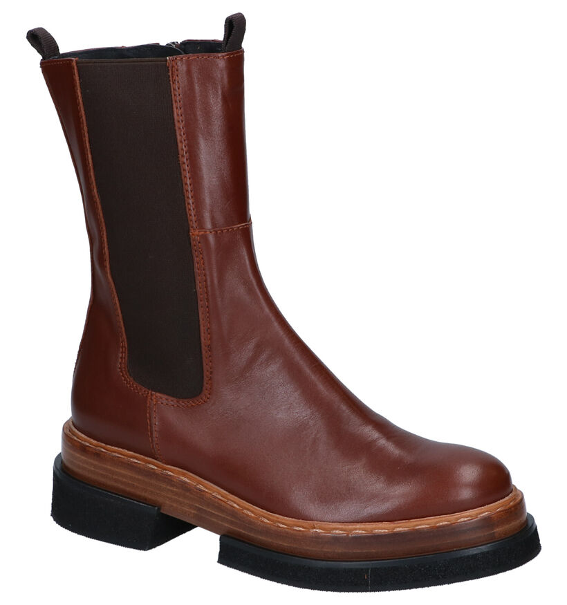 Zinda Bottes courtes en Cognac pour femmes (298907)