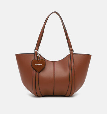 Emily & Noah Cabas Cognac/Marron/Vert
