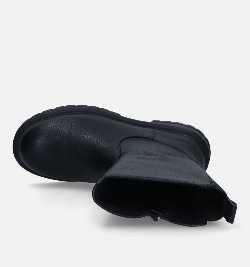 SJ Bottes hautes en Noir pour filles (331850) - pour semelles orthopédiques