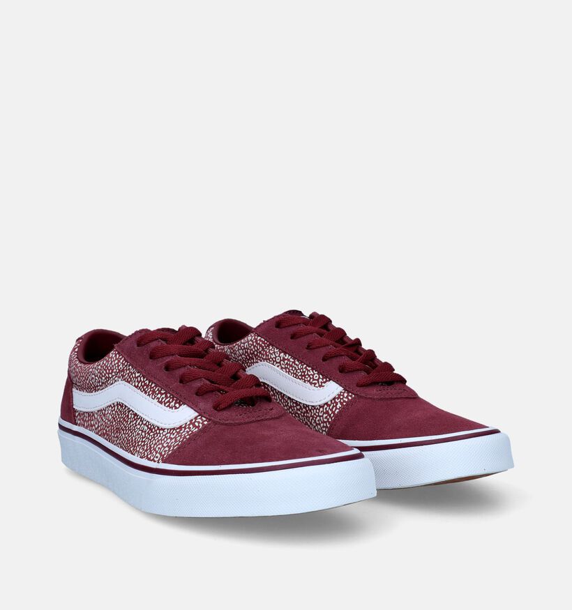 Vans Ward Bordeaux Skate sneakers voor dames (333942)