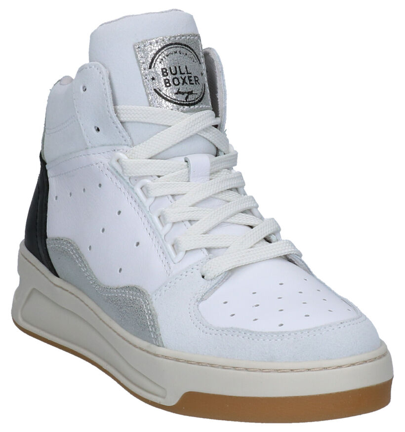 Bullboxer Witte Sneakers in leer (266091)