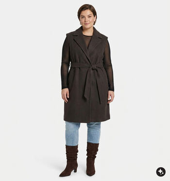 Vero Moda Curve Jassen Bruin