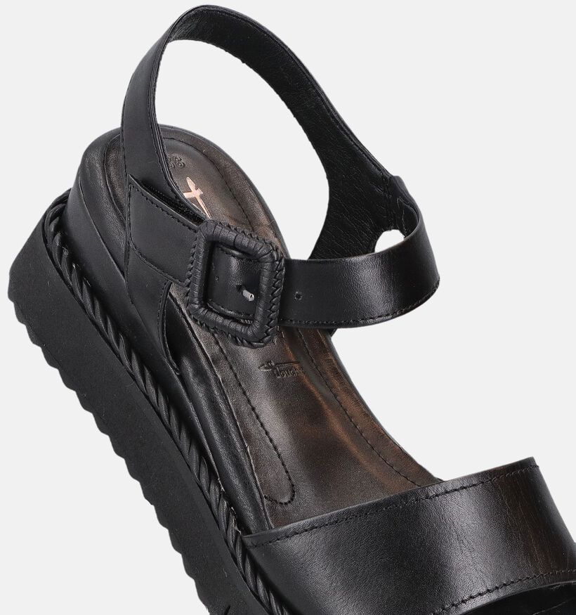 Tamaris Sandales &agrave; talons en Noir pour femmes (371732)
