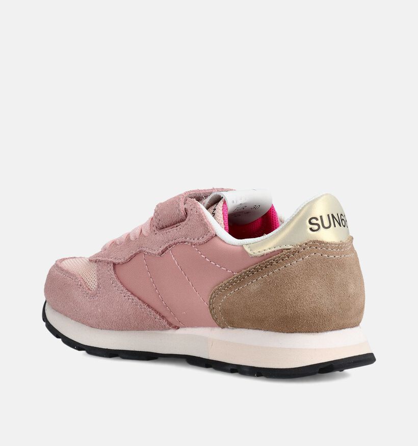 Sun68 Stargirl Roze Lage Sneakers voor meisjes (369103) - geschikt voor steunzolen