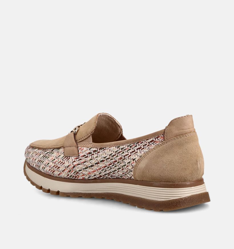 Rieker Loafers en Beige pour femmes (367728) - pour semelles orthop&eacute;diques