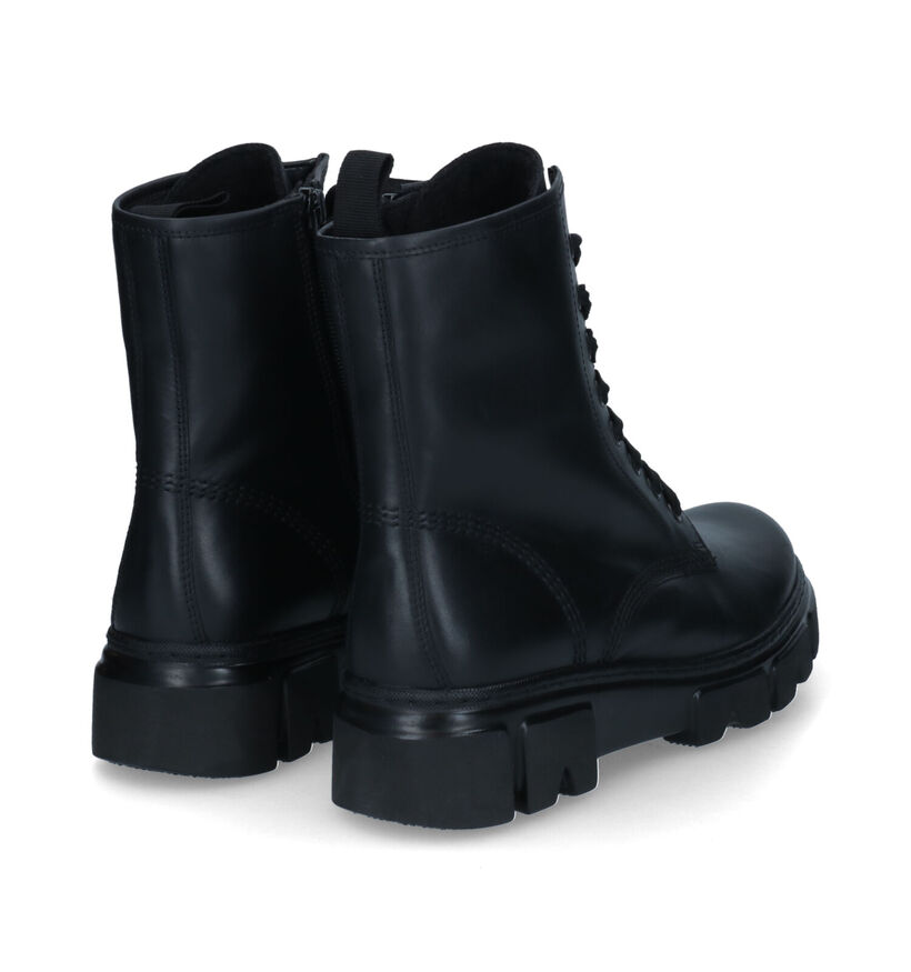 Gabor Best Fitting Bottines en Noir en cuir (315312)