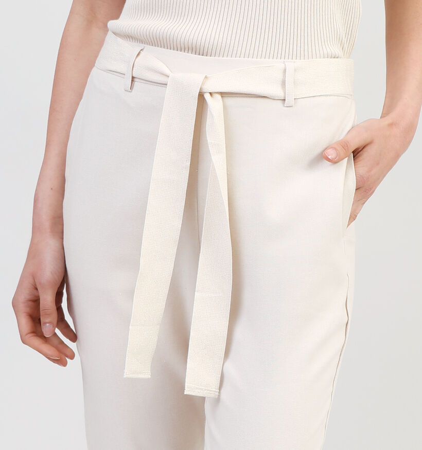 Vero Moda Lena Beige Geklede broek L32 voor dames (335337)
