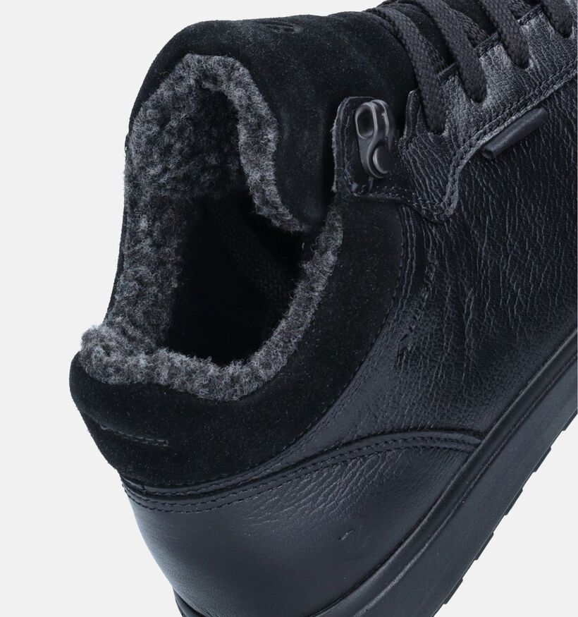 ECCO Soft 7 Tred Zwarte Bottines voor dames (346749) - geschikt voor steunzolen