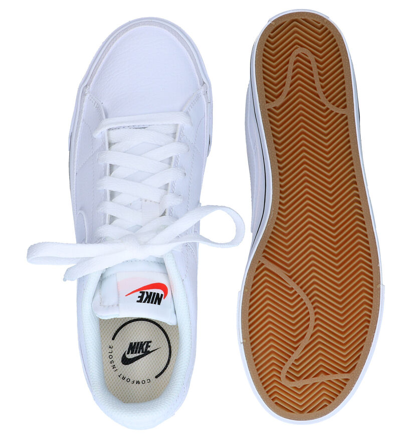 Nike Court Legacy Baskets en Blanc pour femmes (299443)