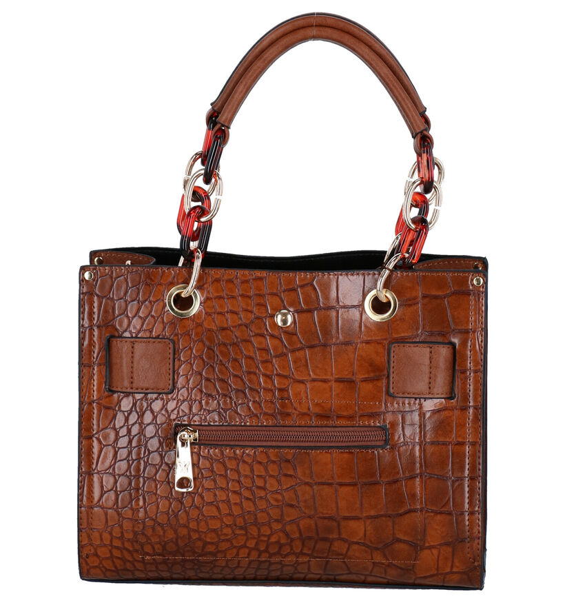 Pepe Moll Cognac Handtas in kunstleer (283580)