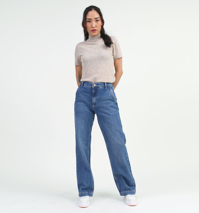 Vila Denise Blauwe Straight leg jeans L32 voor dames (332518)