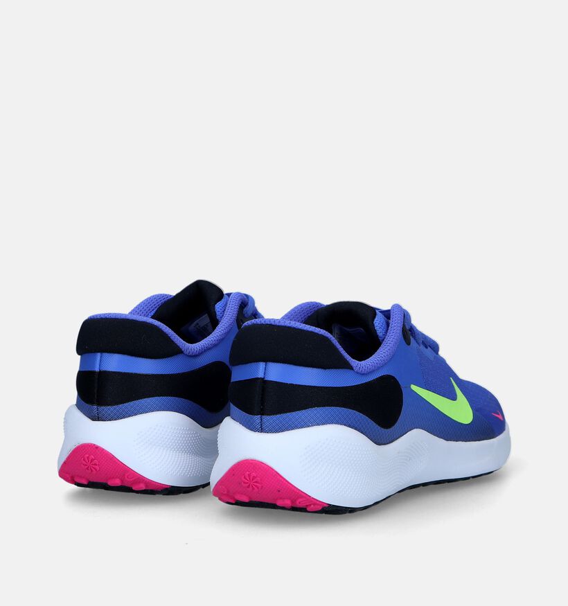 Nike Revolution 7 GS Baskets en Bleu pour filles, garçons (332365)