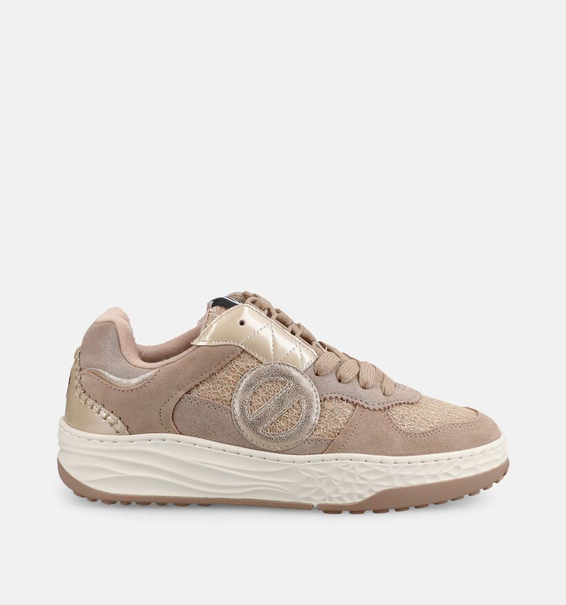 No Name Tyler Court Gouden Sneakers voor dames (380991) - geschikt voor steunzolen