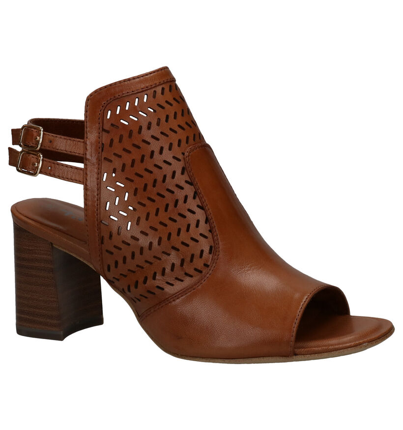 Tamaris Touch it Sandales en Cognac en cuir (269755)