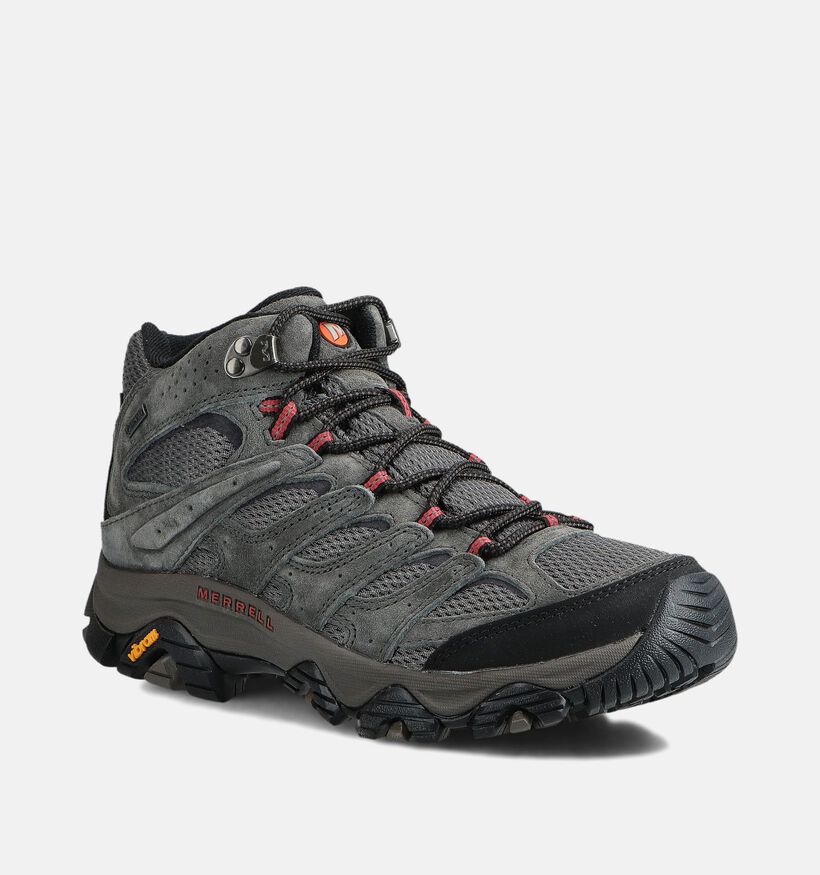 Merrell Moab Chaussures de randonnée en Gris pour hommes (363654) - pour semelles orthopédiques