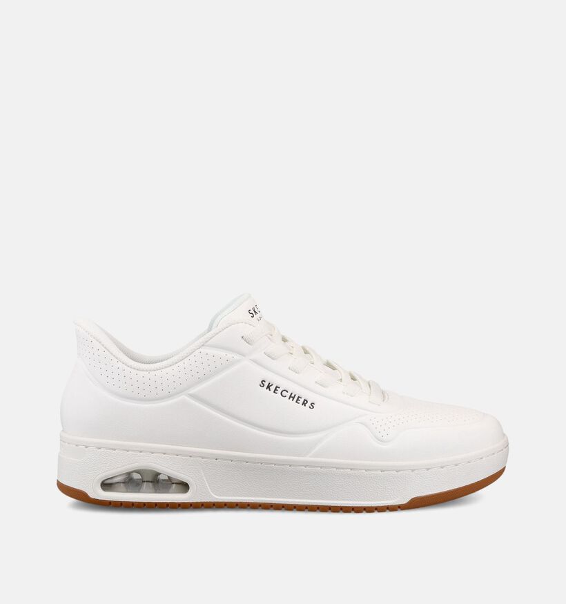 Skechers Slip-ins Uno Baskets en Blanc pour hommes (375643)