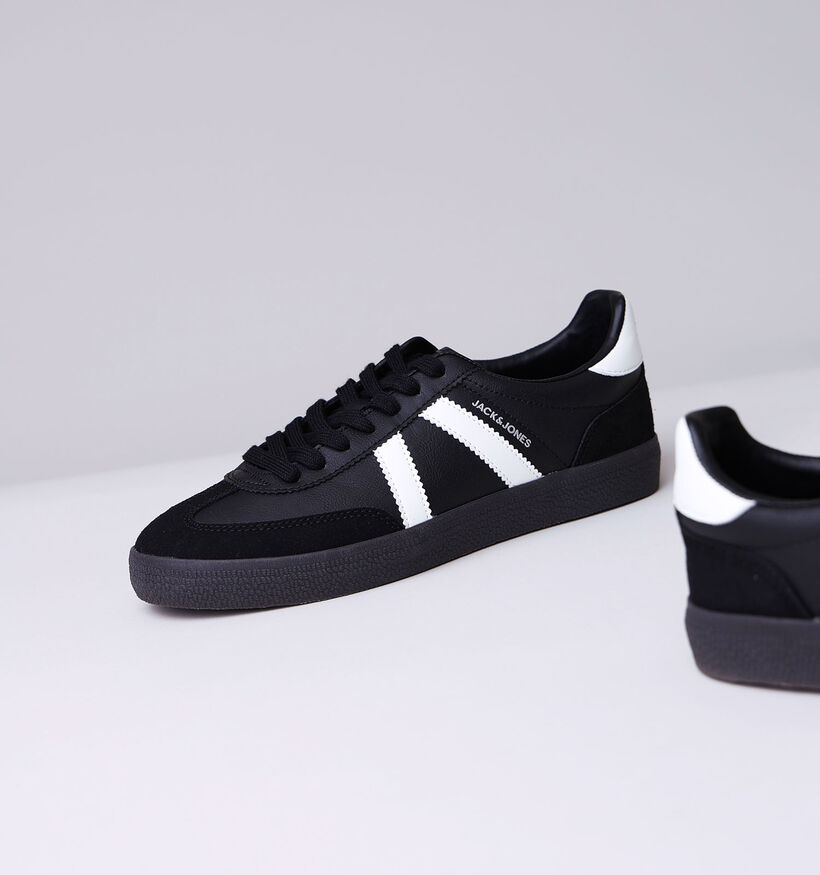 Jack & Jones Mambo PU Chaussures à lacets en Noir pour hommes (337983)