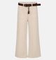 Orfeo Canelle Ecru Geklede Broek voor dames (381655)