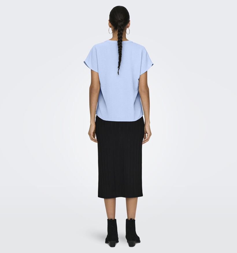 JDY Lion Life Lichtblauwe Blouse voor dames (370065)