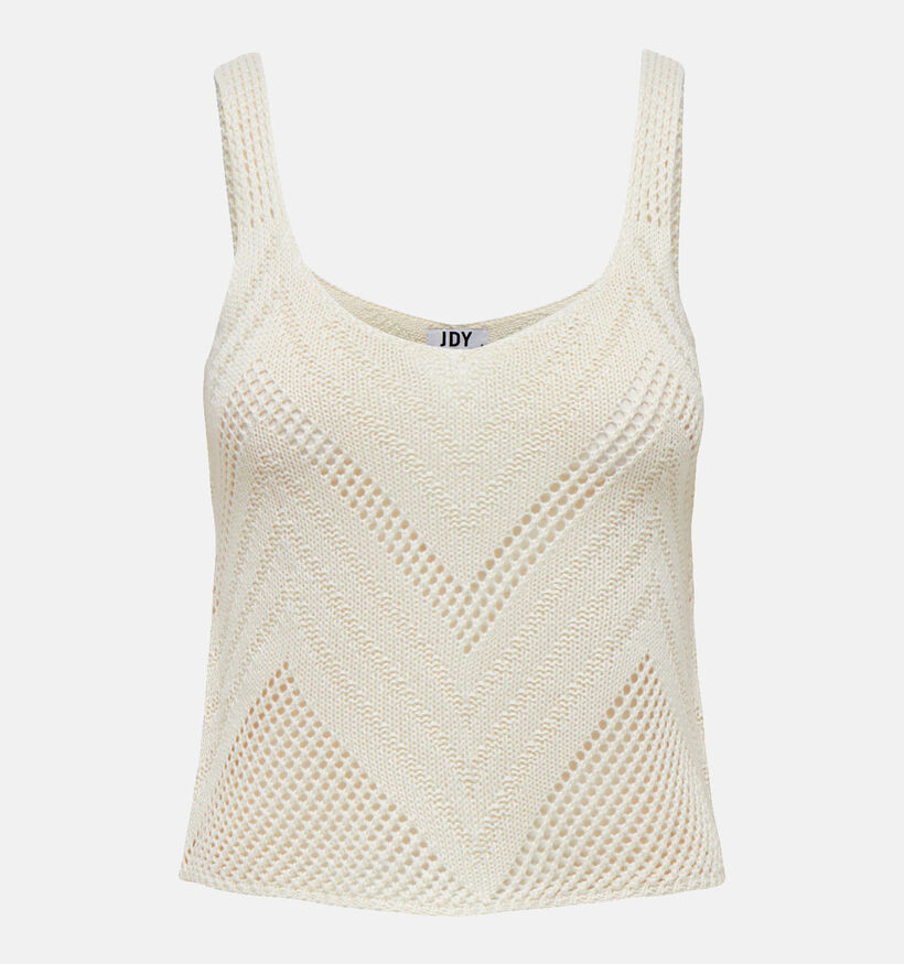 JDY Sun Beige Crochet Topje (327102)