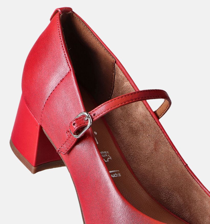 Tamaris Rode Pumps met Riempje voor dames (351559)