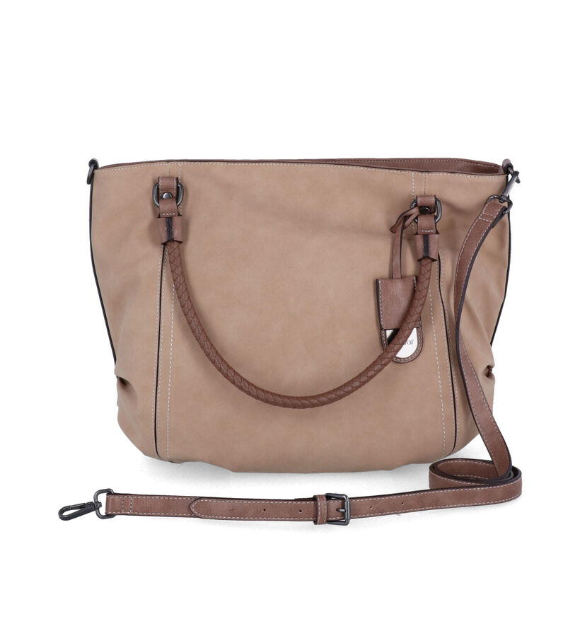 Gabor Moira Beige Shopper Tas in kunstleer (305775)