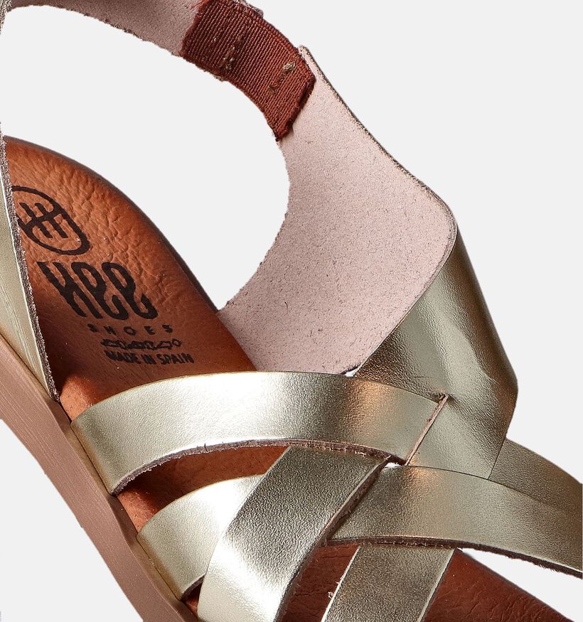 Hee Gouden Sandalen voor dames (354790)