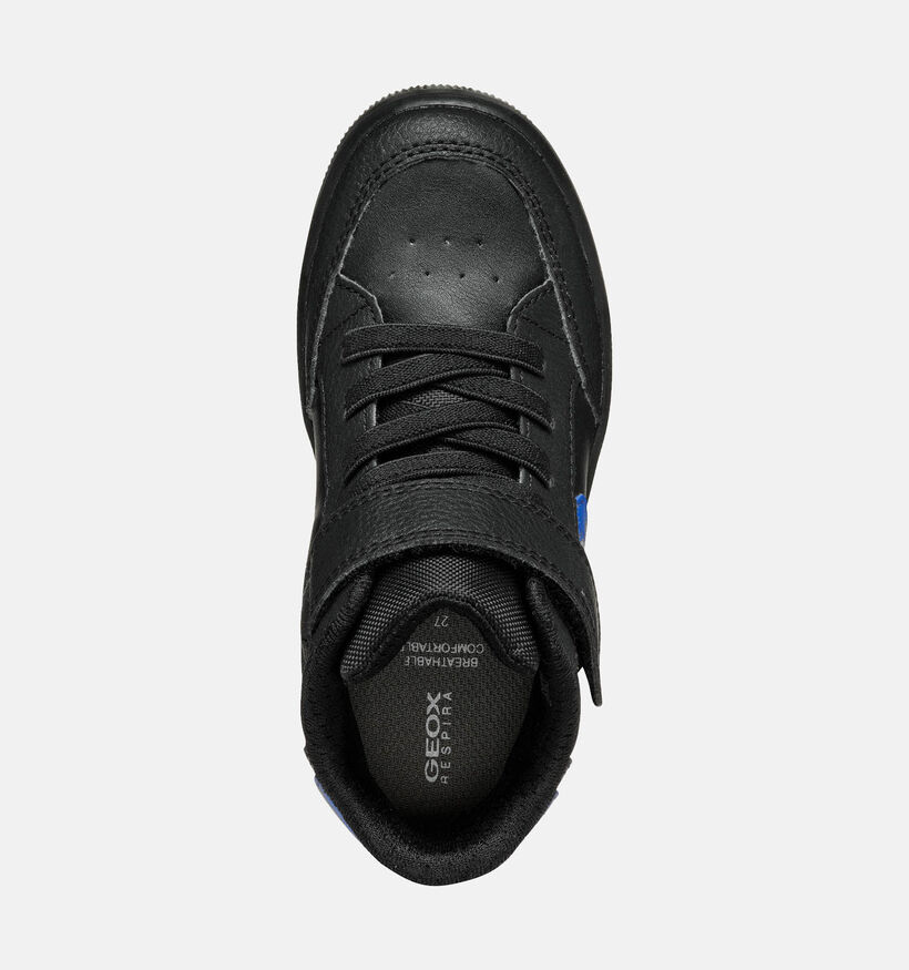 Geox Arzach Chaussures hautes en Noir pour garçons (345932) - pour semelles orthopédiques