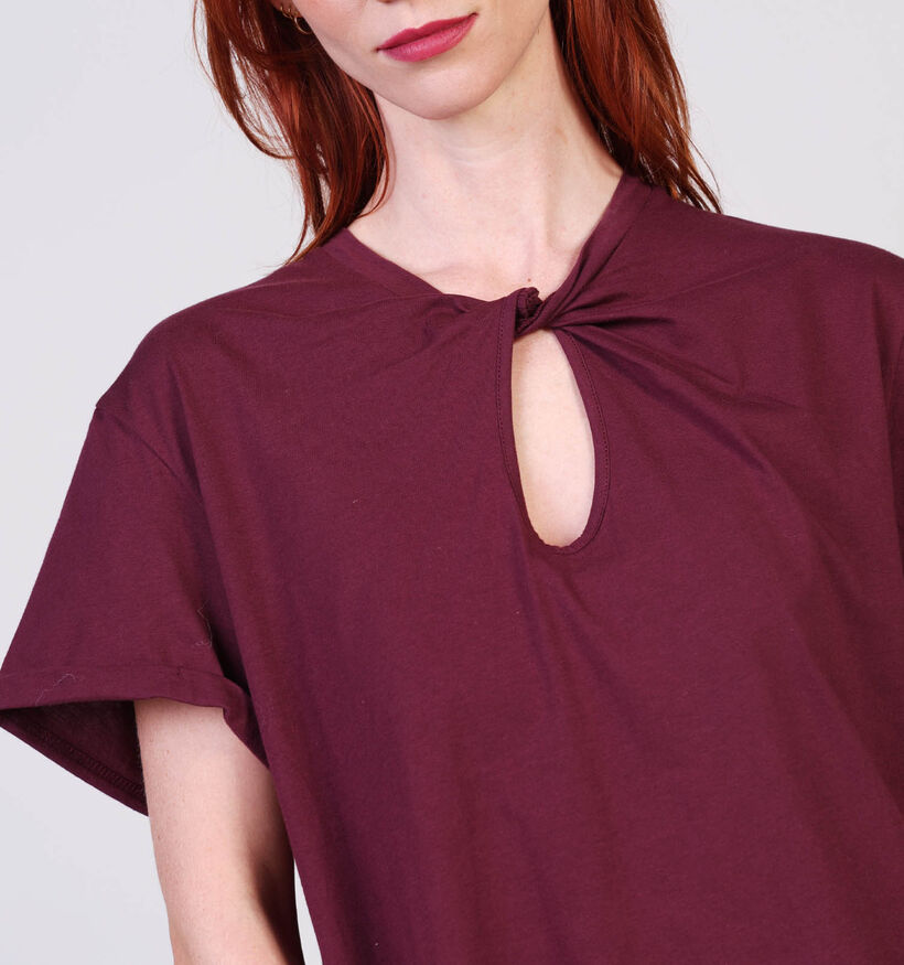 Adoré Elisabeth Bordeaux T-shirt voor dames (369245)