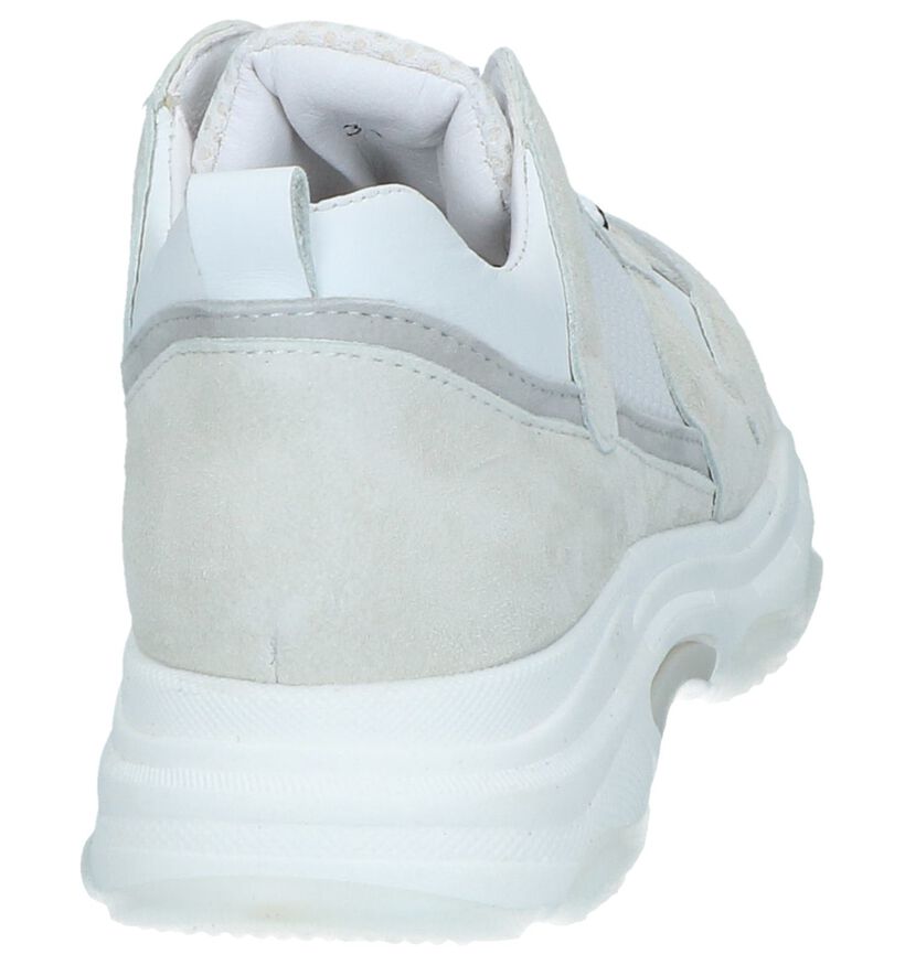 Witte Veterschoenen Hampton Bays in leer (252202)