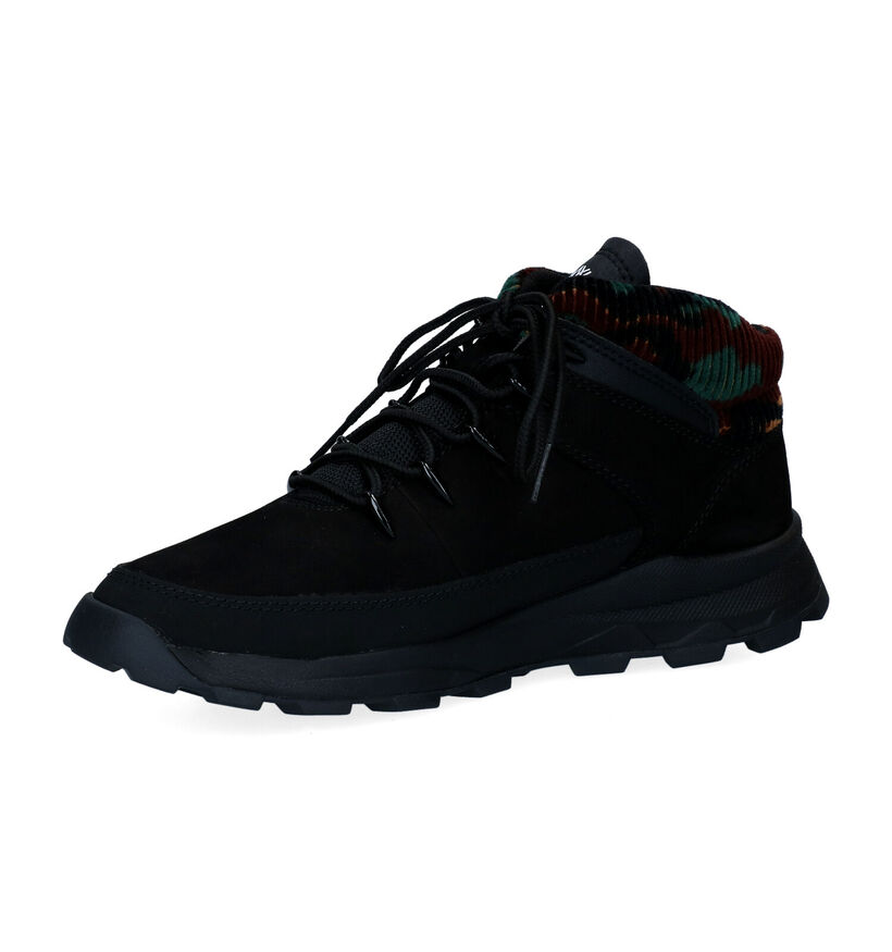 Timberland Brooklyn Euro Sprint Bottines en Noir en textile (293793)