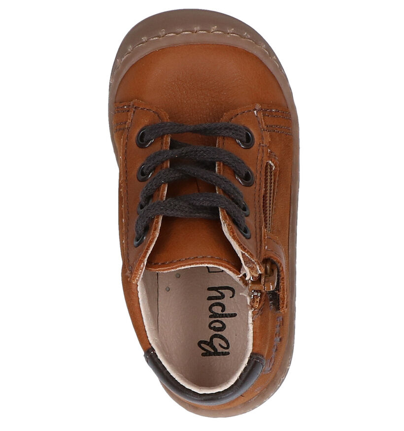 Bope Jejou Chaussures pour bébé en Cognac pour garçons (306991) - pour semelles orthopédiques