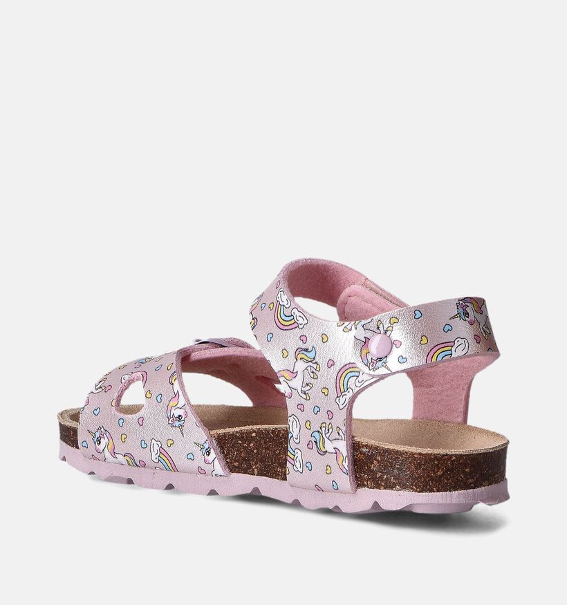 Milo & Mila Roze Sandalen met unicorns voor meisjes (356652)