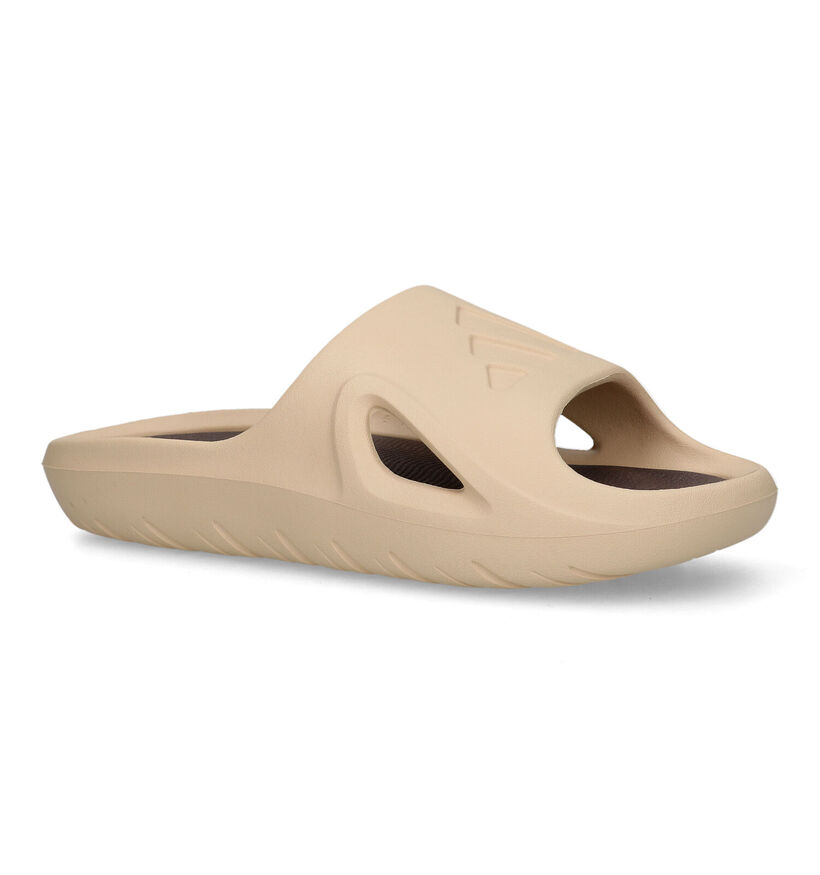 adidas Adicane Slide Claquette de piscine en Beige pour femmes (318889)