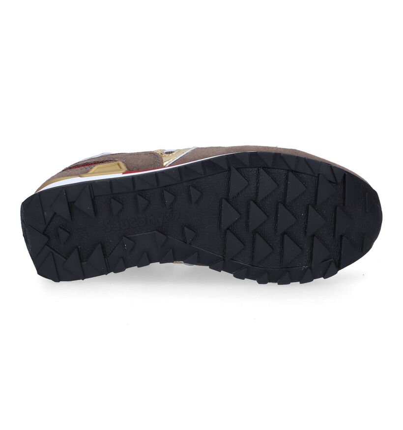 Saucony Shadow Original Taupe Sneakers voor dames (312493) - geschikt voor steunzolen