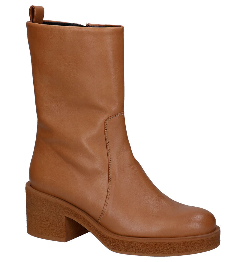 Zinda Bottes courtes en Camel pour femmes (298905)