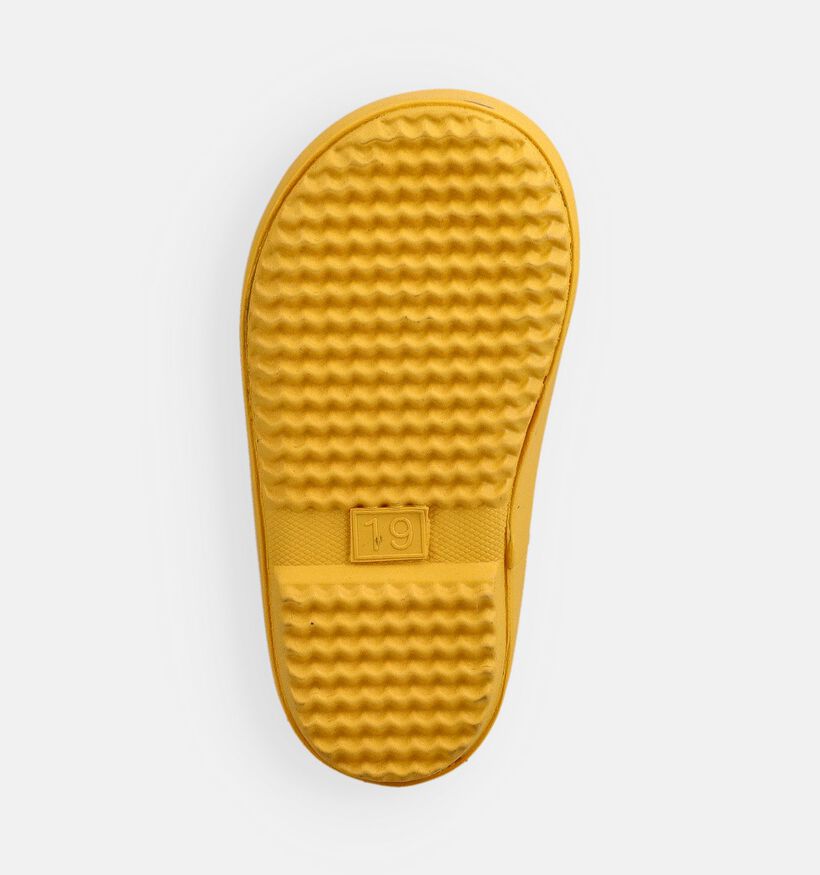 Bumba Bottes de pluie en Jaune pour filles, gar&ccedil;ons (374858) - pour semelles orthop&eacute;diques