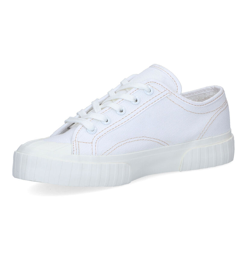 Superga Stripe Witte Sneakers voor dames (305728)