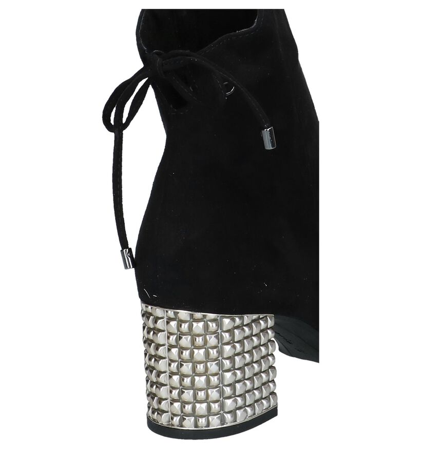Tamaris Bottillons à talons en Bordeaux en textile (226723)